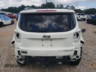 2016 Jeep Renegade Limited with VIN ZACCJBDT9GPD03910, listed as a Copart auction lot 59507745 with 100,971 mi miles and Salvage title. Bid and sale history available at DreamBid. Image 6.