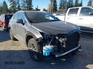 2024 Lexus NX with VIN 2T2GGCEZ3RC050313, listed as a IAAI auction lot 41418927 with 15,994 mi miles. Bid and sale history available at carsss.com. Image 1.