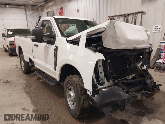 2023 Ford F-250 XL with VIN 1FTBF2BAXPED61970, listed as a IAAI auction lot 41574220 with Not provided miles and . Bid and sale history available at DreamBid. Image 1.