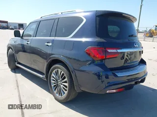 2019 Infiniti QX80 Luxe z VIN JN8AZ2NF6K9688057, wystawiony jako IAAI lot #42008039 z przebiegiem 71 745 mil mil oraz . Historia ofert i sprzedaży dostępna na DreamBid. Obrazek 3.