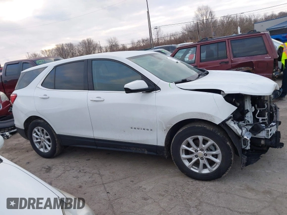2020 Chevrolet Equinox LT z VIN 3GNAXKEV9LS553766, wystawiony jako IAAI lot #41395065 z przebiegiem 123 219 mil mil oraz . Historia ofert i sprzedaży dostępna na DreamBid. Obrazek 14.