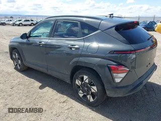 2025 Hyundai Kona SEL with VIN KM8HB3AB7SU205790, listed as a IAAI auction lot 41942642 with 10,684 mi miles. Bid and sale history available at carsss.com. Image 3.