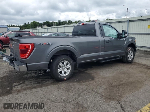 2021 Ford F-150 XL with VIN 1FTMF1E57MKD42212, listed as a Copart auction lot 61053984 with Not provided miles and Salvage title. Bid and sale history available at DreamBid. Image 3.
