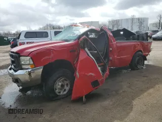 2004 Ford Super Duty F-250 XL with VIN 1FTNF21L84EA46242, listed as a Copart auction lot 50214865 with 0 mi miles and Salvage Title. Bid and sale history available at carsss.com. Image 1.
