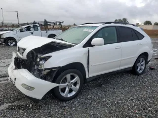 2006 Lexus RX 330 with VIN JTJGA31U760059938, listed as a Copart auction lot 45420255 with 185,045 mi miles and Salvage Title. Bid and sale history available at carsss.com. Image 1.