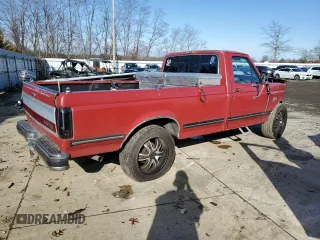 1990 Ford F-150 "S" with VIN 1FTDF15Y7LNB52515, listed as a Copart auction lot 83829724 with 966,652 mi miles and Salvage Title. Bid and sale history available at carsss.com. Image 3.