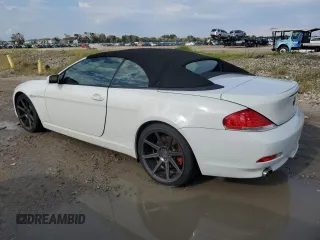 2006 BMW 6 Series 650Ci with VIN WBAEK13486CN75830, listed as a Copart auction lot 68610424 with 109,411 mi miles and Salvage Title. Bid and sale history available at carsss.com. Image 2.