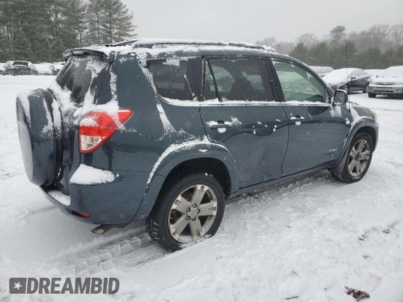 2008 Toyota RAV4 Sport with VIN JTMBK32VX85041182, listed as a Copart auction lot 42483695 with 181,318 mi miles and Salvage Title. Bid and sale history available at carsss.com. Image 3.