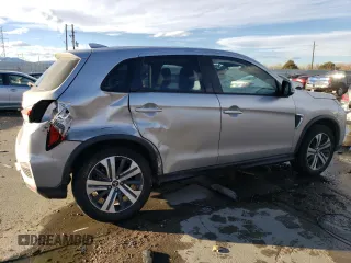 2022 Mitsubishi Outlander Sport ES with VIN JA4ARUAU4NU008860, listed as a Copart auction lot 46731665 with 74,824 mi miles and Salvage Title. Bid and sale history available at carsss.com. Image 3.