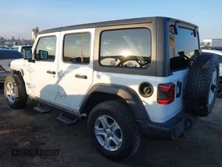 2021 Jeep Wrangler Unlimited Sport S с VIN 1C4HJXDN2MW511629, выставлен на аукционе IAAI как лот 41349997 с пробегом 72 267 миль миль и . История ставок и продаж доступна на DreamBid. Изображение 3.