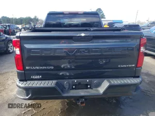 2020 Chevrolet Silverado 1500 Custom with VIN 3GCPWBEK0LG256626, listed as a Copart auction lot 46325475 with 38,514 mi miles and Salvage Title. Bid and sale history available at carsss.com. Image 6.