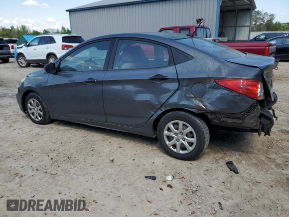 2013 Hyundai Accent GLS with VIN KMHCT4AE1DU307046, listed as a Copart auction lot 51236265 with 240,600 mi miles and Salvage Title. Bid and sale history available at carsss.com. Image 2.