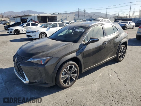 2024 Lexus UX with VIN JTHX6JBH4R2192156, listed as a Copart auction lot 84512994 with 3,320 mi miles and Salvage Title. Bid and sale history available at carsss.com. Image 1.