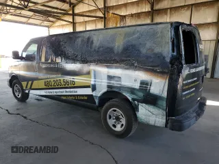2004 Chevrolet Express Cargo Van with VIN 1GCGG29V741185720, listed as a Copart auction lot 47663105 with 349,215 mi miles and Salvage Title. Bid and sale history available at carsss.com. Image 2.