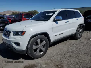 2014 Jeep Grand Cherokee Limited with VIN 1C4RJFBTXEC122174, listed as a Copart auction lot 56207775 with 128,763 mi miles and Salvage title. Bid and sale history available at DreamBid. Image 1.