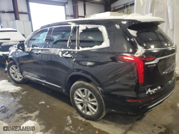 2021 Cadillac XT6 Luxury with VIN 1GYKPAR41MZ121325, listed as a Copart auction lot 87708455 with 93,270 mi miles and Salvage Title. Bid and sale history available at carsss.com. Image 2.