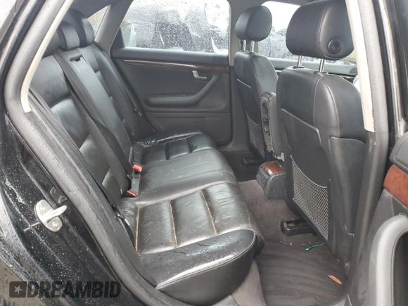 2004 Audi A4 3.0L with VIN WAULT68E54A027800, listed as a Copart auction lot 84886194 with 0 mi miles and Salvage Title. Bid and sale history available at carsss.com. Image 11.