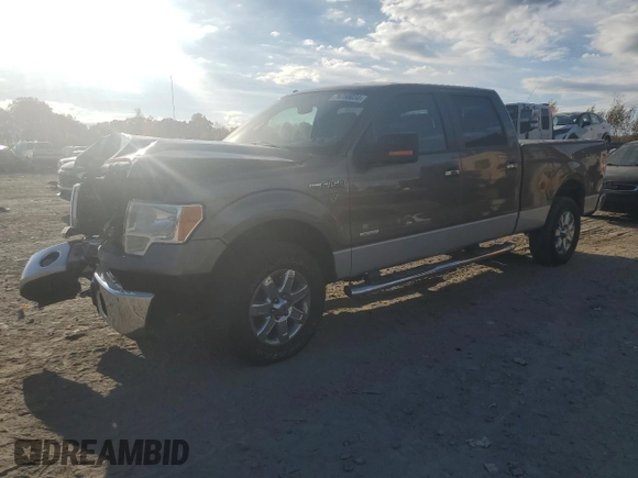 2013 Ford F-150 XL with VIN 1FTFW1ET5DFD88895, listed as a Copart auction lot 76756034 with 0 mi miles and Salvage Title. Bid and sale history available at carsss.com. Image 1.