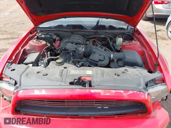 2014 Ford Mustang V6 with VIN 1ZVBP8AMXE5297869, listed as a IAAI auction lot 42452664 with 164,356 mi miles and . Bid and sale history available at DreamBid. Image 10.