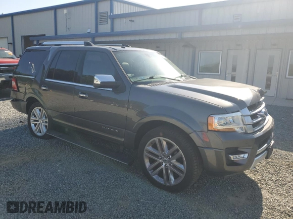 2017 Ford Expedition Platinum с VIN 1FMJU1MT6HEA27703, выставлен на аукционе Copart как лот 65897144 с пробегом 115 953 миль миль и Списание • Salvage title. История ставок и продаж доступна на DreamBid. Изображение 4.