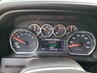 2021 Chevrolet Silverado 1500 LTZ with VIN 3GCUYGED2MG400206, listed as a Copart auction lot 44011685 with 52,249 mi miles and Salvage Title. Bid and sale history available at DreamBid. Image 9.