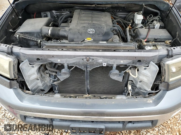2012 Toyota Tundra with VIN 5TFDW5F1XCX264609, listed as a Copart auction lot 55804585 with 224,662 mi miles and Salvage title. Bid and sale history available at DreamBid. Image 11.