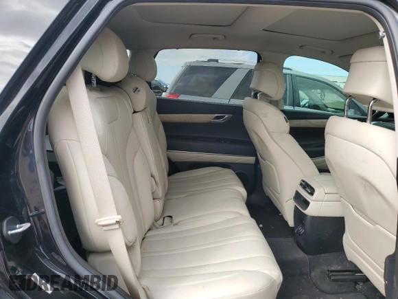 2021 Genesis GV80 with VIN KMUHBDSB8MU041121, listed as a Copart auction lot 45007065 with 55,347 mi miles and Salvage Title. Bid and sale history available at carsss.com. Image 10.