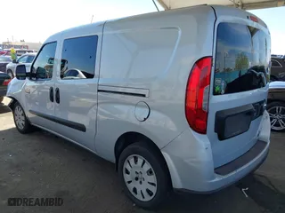 2021 Ram ProMaster City Cargo Van Tradesman SLT with VIN ZFBHRFBB6M6T38499, listed as a IAAI auction lot 41883822 with 73,186 mi miles. Bid and sale history available at carsss.com. Image 3.