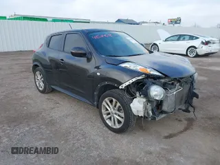 2012 Nissan Juke SL with VIN JN8AF5MV4CT107128, listed as a IAAI auction lot 41524018 with 78,591 mi miles. Bid and sale history available at carsss.com. Image 1.