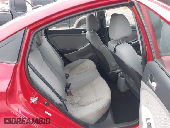 2013 Hyundai Accent GLS with VIN KMHCT4AE7DU420984, listed as a IAAI auction lot 42016902 with 145,166 mi miles and . Bid and sale history available at carsss.com. Image 8.