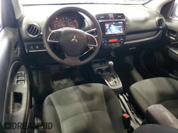 2021 Mitsubishi Mirage ES with VIN ML32FUFJ5MHF02630, listed as a Copart auction lot 60232945 with 87,709 mi miles and Salvage title. Bid and sale history available at DreamBid. Image 8.