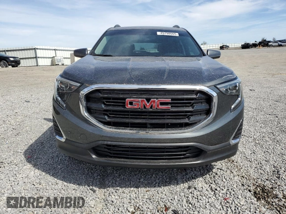 2019 GMC Terrain SLE with VIN 3GKALMEV1KL105891, listed as a Copart auction lot 49798665 with 50,249 mi miles and Salvage Title. Bid and sale history available at carsss.com. Image 5.