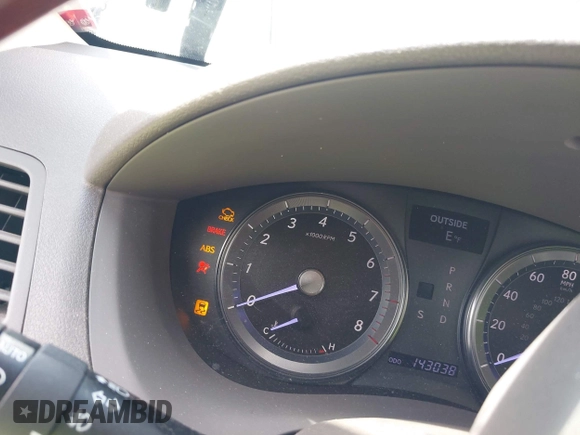 2012 Lexus ES 330 with VIN JTHBK1EG3C2505939, listed as a IAAI auction lot 42493529 with 143,038 mi miles and . Bid and sale history available at DreamBid. Image 7.