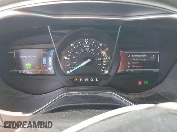 2014 Ford Fusion SE Hybrid with VIN 3FA6P0LUXER164566, listed as a Copart auction lot 64900635 with 181,728 mi miles and Clean title. Bid and sale history available at DreamBid. Image 9.