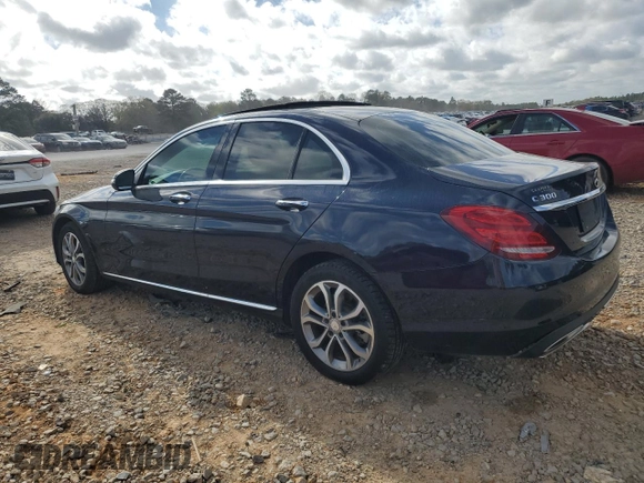2017 Mercedes-Benz C 300 with VIN 55SWF4KB4HU206299, listed as a Copart auction lot 49476735 with 143,090 mi miles and Clean Title. Bid and sale history available at carsss.com. Image 2.