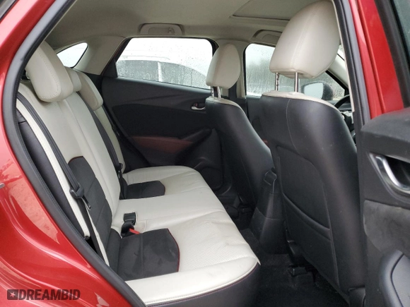 2017 Mazda CX-3 Grand Touring with VIN JM1DKFD79H0162503, listed as a Copart auction lot 44717205 with 102,013 mi miles and Salvage Title. Bid and sale history available at carsss.com. Image 10.