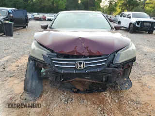 2014 Honda Accord LX with VIN 1HGCR2F31EA125026, listed as a Copart auction lot 52490515 with Not Provided miles and Salvage Title. Bid and sale history available at DreamBid. Image 5.