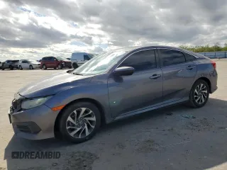 2018 Honda Civic EX с VIN 2HGFC2F71JH519669, выставлен на аукционе Copart как лот 47283725 с пробегом 130 590 миль миль и Списание • Salvage title. История ставок и продаж доступна на DreamBid. Изображение 1.