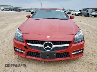 2013 Mercedes-Benz SLK 250 with VIN WDDPK4HA4DF063771, listed as a Copart auction lot 55578295 with 64,339 mi miles and Salvage title. Bid and sale history available at DreamBid. Image 5.