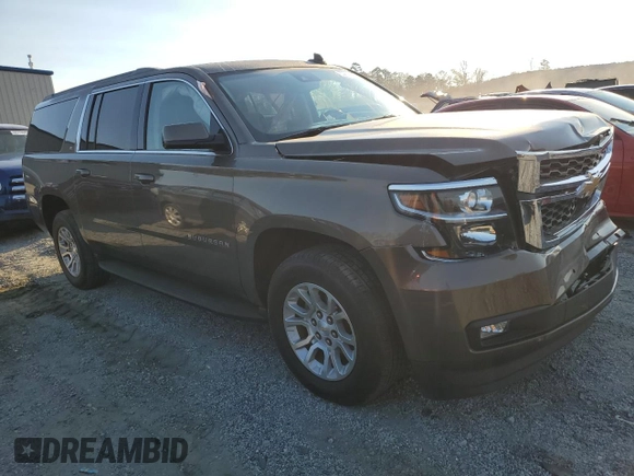 2016 Chevrolet Suburban LT with VIN 1GNSKHKC6GR464500, listed as a Copart auction lot 50807115 with 55,526 mi miles and Salvage Title. Bid and sale history available at carsss.com. Image 4.
