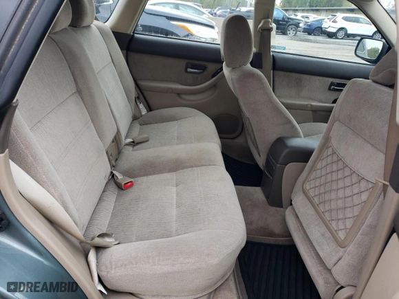 2001 Subaru Legacy Wagon Outback w/RL Equip with VIN 4S3BH675217632027, listed as a Copart auction lot 73150534 with 92,418 mi miles and Clean Title. Bid and sale history available at carsss.com. Image 10.