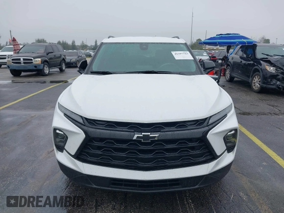 2023 Chevrolet Blazer LT with VIN 3GNKBCR48PS215159, listed as a IAAI auction lot 41397763 with 18,517 mi miles and . Bid and sale history available at DreamBid. Image 12.
