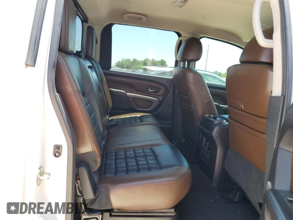 2017 Nissan Titan SL with VIN 1N6AA1E68HN510418, listed as a Copart auction lot 55175085 with 86,158 mi miles and Clean title. Bid and sale history available at DreamBid. Image 10.