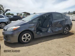 2014 Toyota Prius Four with VIN JTDKN3DU4E0384333, listed as a Copart auction lot 63701805 with 154,311 mi miles and Salvage title. Bid and sale history available at DreamBid. Image 1.