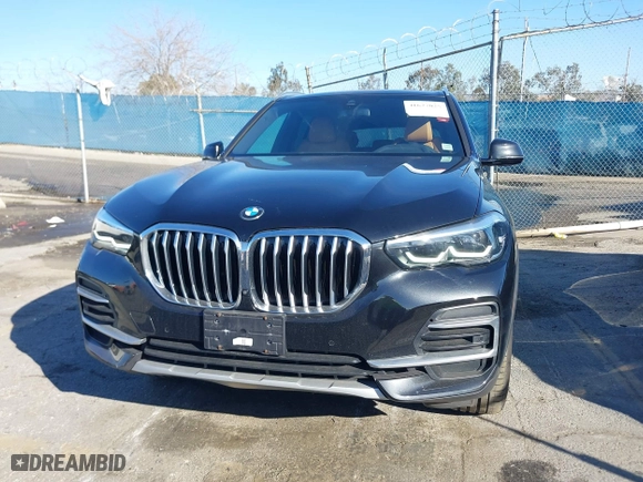 2023 BMW X5 sDrive40i with VIN 5UXCR4C00P9P46054, listed as a IAAI auction lot 41627025 with 20,152 mi miles. Bid and sale history available at carsss.com. Image 12.