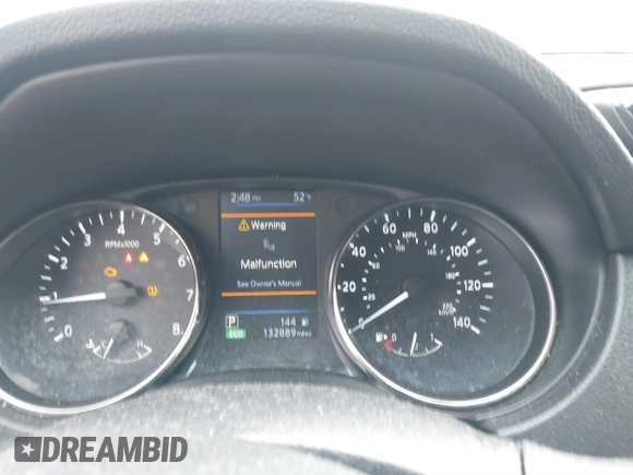 2018 Nissan Rogue SV with VIN KNMAT2MT5JP521736, listed as a IAAI auction lot 41804093 with 132,889 mi miles and . Bid and sale history available at DreamBid. Image 7.