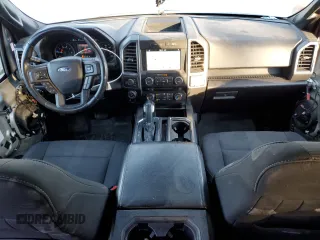 2017 Ford F-150 XL with VIN 1FTFW1EGXHKC98531, listed as a Copart auction lot 83644384 with 110,138 mi miles and Salvage Title. Bid and sale history available at carsss.com. Image 8.