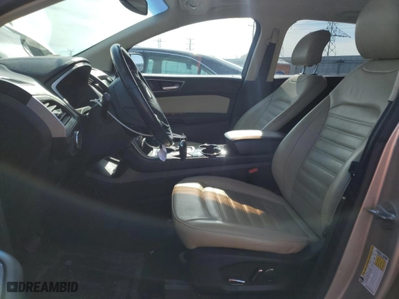 2017 Ford Edge SEL with VIN 2FMPK4J99HBB54323, listed as a Copart auction lot 48169605 with 70,365 mi miles and Salvage Title. Bid and sale history available at carsss.com. Image 7.