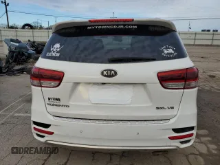 2016 Kia Sorento SX with VIN 5XYPKDA54GG081485, listed as a Copart auction lot 43355325 with 170,187 mi miles and Salvage Title. Bid and sale history available at carsss.com. Image 6.