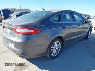 2016 Ford Fusion SE with VIN 3FA6P0HD0GR213477, listed as a IAAI auction lot 41675586 with 108,567 mi miles. Bid and sale history available at carsss.com. Image 4.